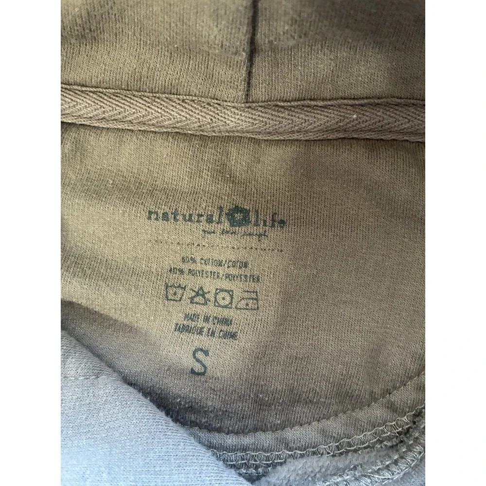 Natural Life Hoodie Sz Small‎ Brown Outdoor